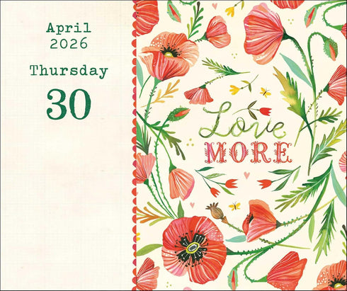 KATIE DAISY 2026 DAY-TO-DAY CALENDAR