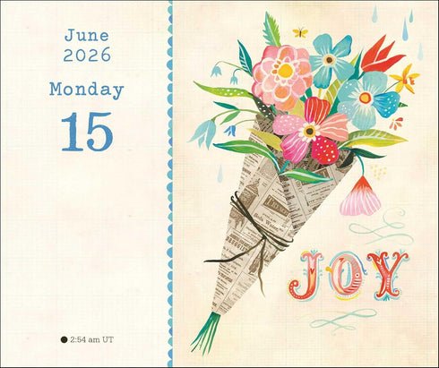 KATIE DAISY 2026 DAY-TO-DAY CALENDAR