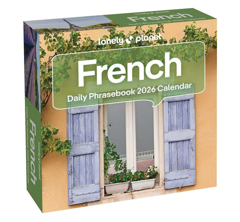 LONELY PLANET: FRENCH PHRASEBOOK 2026 DAY-TO-DAY CALENDAR