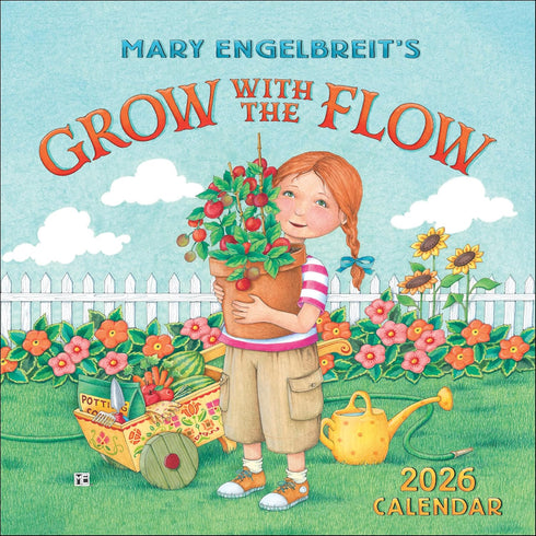 MARY ENGELBREIT'S GROW WITH THE FLOW 2026 MINI WALL CALENDAR