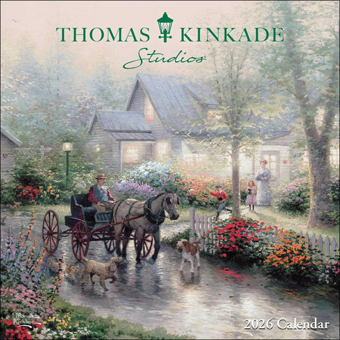 THOMAS KINKADE STUDIOS 2026 MINI WALL CALENDAR
