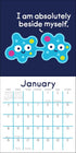 THE ART OF DAVID OLENICK 2026 WALL CALENDAR: LET'S TALK ABOUT OUR FILLINGS
