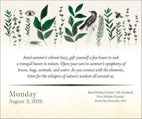 YEAR OF THE WITCH 2026 DAY-TO-DAY CALENDAR