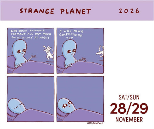 STRANGE PLANET 2026 DAY-TO-DAY CALENDAR