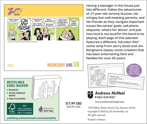 ZITS 2026 DAY-TO-DAY CALENDAR