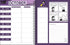 SARAH'S SCRIBBLES 12-MONTH 2026 MONTHLY/WEEKLY PLANNER