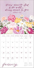 SCRIPTURES AND FLORALS 2026 WALL CALENDAR