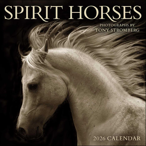SPIRIT HORSES 2026 WALL CALENDAR BY TONY STROMBERG