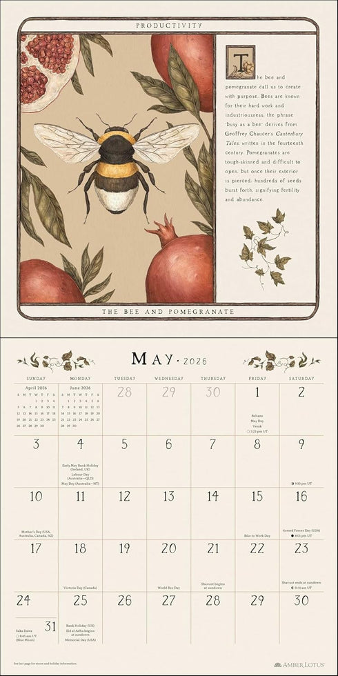 WOODLAND WARDENS 2026 WALL CALENDAR