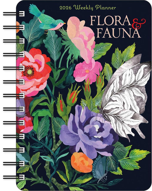 FLORA & FAUNA 2026 WEEKLY PLANNER CALENDAR