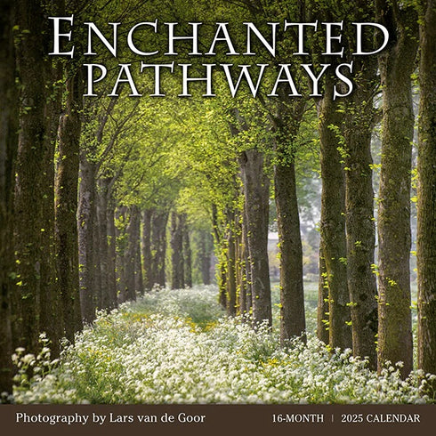 ENCHANTED PATHWAYS 2025 WALL CALENDAR - RSVP/SELLERS PUBLISHING