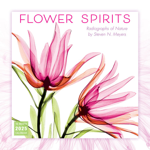 FLOWER SPIRITS 2025 WALL CALENDAR - RSVP/SELLERS PUBLISHING