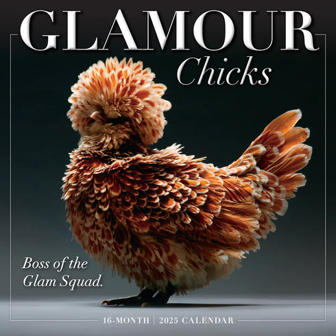 Glamour Chicks 2025 Wall Calendar - Rsvp/Sellers Publishing