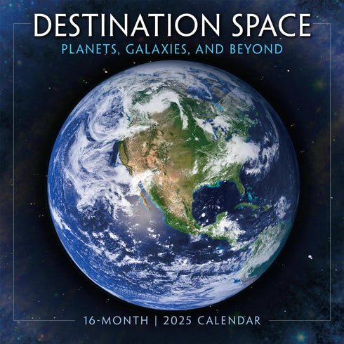 DESTINATION SPACE 2025 WALL CALENDAR - RSVP/SELLERS PUBLISHING