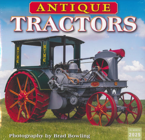 ANTIQUE TRACTORS 2025 WALL CALENDAR - RSVP/SELLERS PUBLISHING