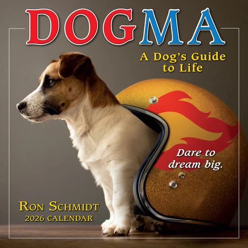 2026 DOGMA: A DOG'S GUIDE TO LIFE 7X7 MINI WALL CALENDAR - SCHMIDT. RON