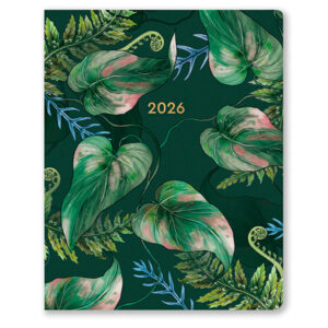2026 GREENERY 7.75X9.75 FLEXIBLE MONTHLY PLANNER - LA SCARLATTE