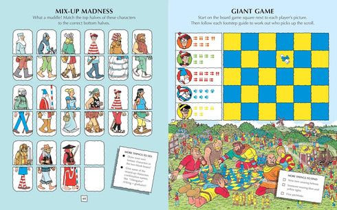 WHERE'S WALDO? GAMES ON THE GO! - HANDFORD. MARTIN