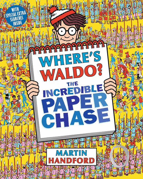 WHERE'S WALDO? THE INCREDIBLE PAPER CHASE - HANDFORD. MARTIN
