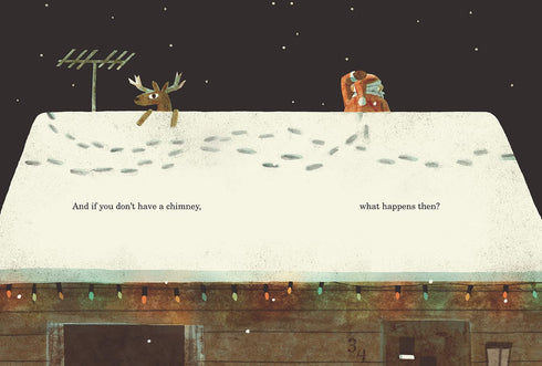 HOW DOES SANTA GO DOWN THE CHIMNEY? - MARNETT. MAC; KLASSEN. JON