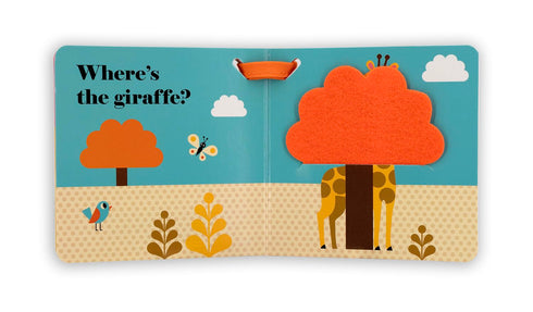 WHERE'S THE GIRAFFE?: A STROLLER BOOK - ARRHENIUS. INGELA P.