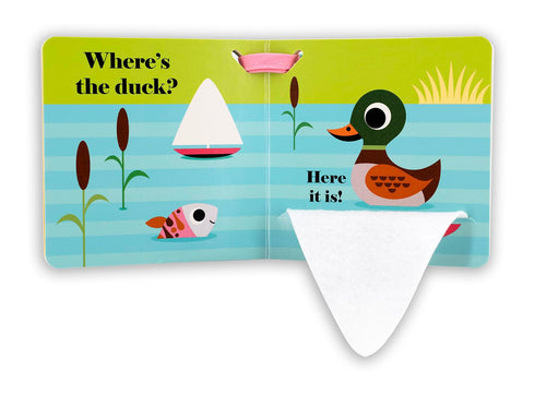 WHERE'S THE DUCK?: A STROLLER BOOK - ARRHENIUS. INGELA P.