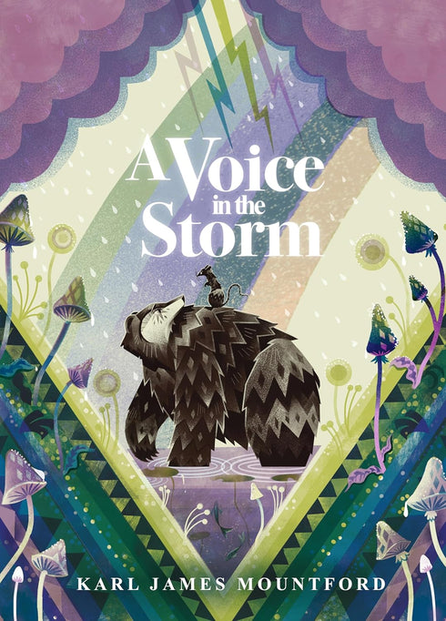 A VOICE IN THE STORM - MOUNTFORD. KARL JAMES
