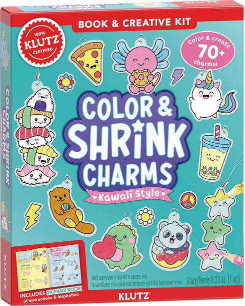 COLOR & SHRINK CHARMS: KAWAII STYLE - KLUTZ