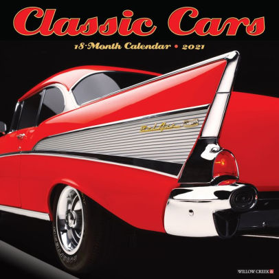 CLASSIC CARS 2021 WALL CALENDAR -
