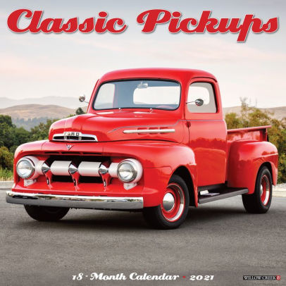 CLASSIC PICKUPS 2021 WALL CALENDAR -