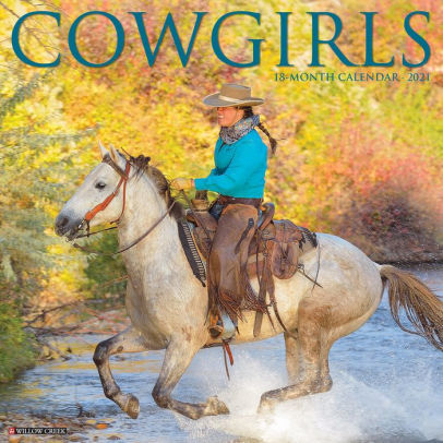 COWGIRLS 2021 WALL CALENDAR -