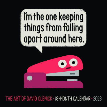 ART OF DAVID OLENICK 2023 MINI WALL CALENDAR - WILLOW CREEK PRESS