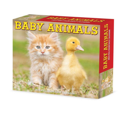 BABY ANIMALS 2023 DTD CALENDAR - WILLOW CREEK PRESS