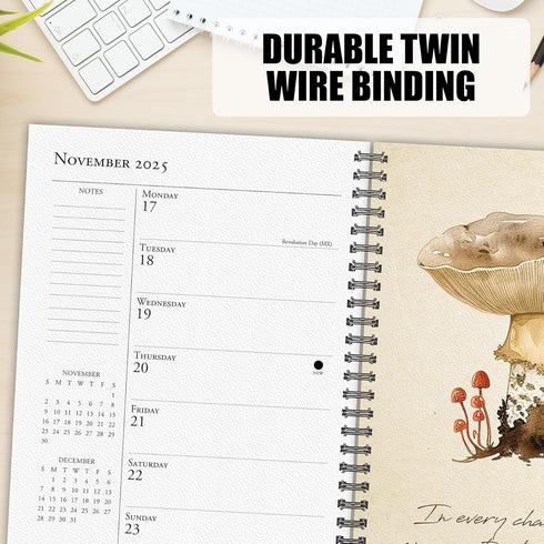 ART OF THE MUSHROOM 2025 ENGAGEMENT CALENDAR - WILLOW CREEK PRESS