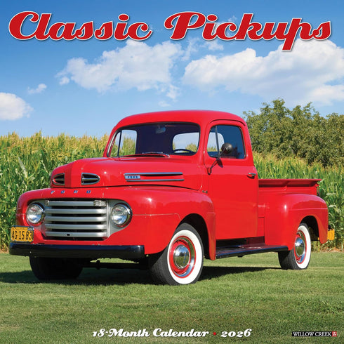 2026 CLASSIC PICKUPS WALL CALENDAR