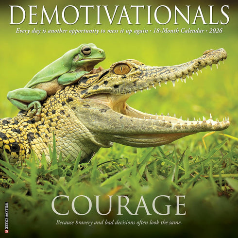 2026 DEMOTIVATIONALS WALL CALENDAR