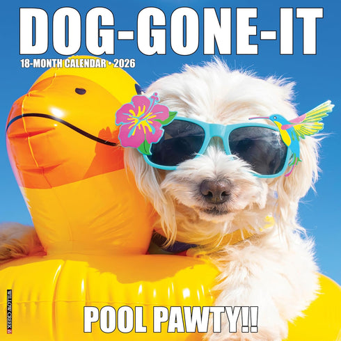 2026 DOG-GONE-IT WALL CALENDAR