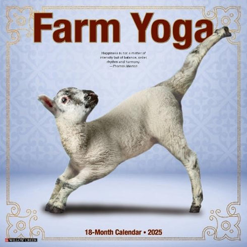 2026 FARM YOGA WALL CALENDAR
