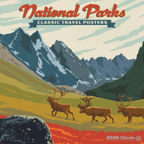 2026 NATIONAL PARKS (ADG) WALL CALENDAR