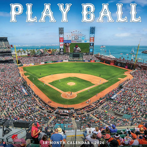 2026 PLAY BALL WALL CALENDAR