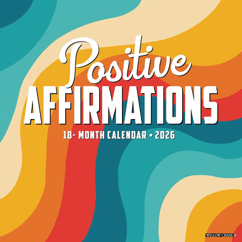 2026 POSITIVE AFFIRMATIONS WALL CALENDAR