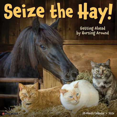 2026 SEIZE THE HAY WALL CALENDAR