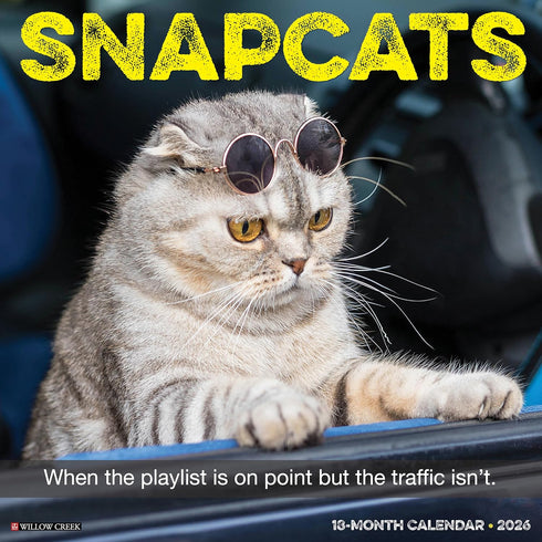 2026 SNAPCATS WALL CALENDAR