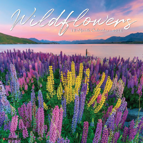2026 WILDFLOWERS WALL CALENDAR