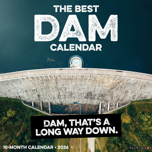 2026 THE BEST DAM CALENDAR WALL CALENDAR