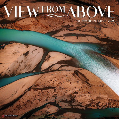 2026 VIEW FROM ABOVE WALL CALENDAR