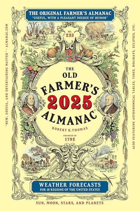 THE 2025 OLD FARMER'S ALMANAC - OLD FARMER'S ALMANAC