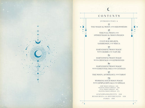 MOON MAGIC: A HANDBOOK OF LUNAR CYCLES, LORE, & MYSTICAL ENERGIES - KANE. AURORA