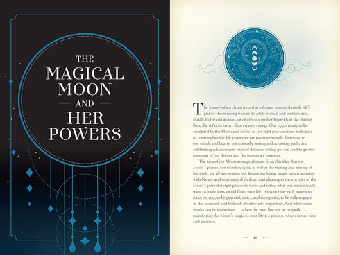 MOON MAGIC: A HANDBOOK OF LUNAR CYCLES, LORE, & MYSTICAL ENERGIES - KANE. AURORA