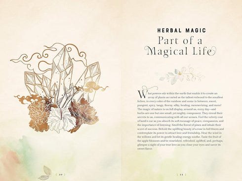 HERBAL MAGIC: A HANDBOOK OF NATURAL SPELLS, CHARMS & POTIONS - KANE. AURORA